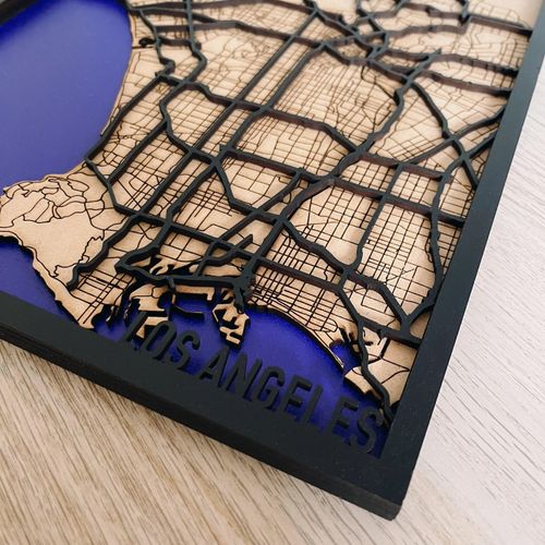 3D mapa grada "Los Angeles" slika 5