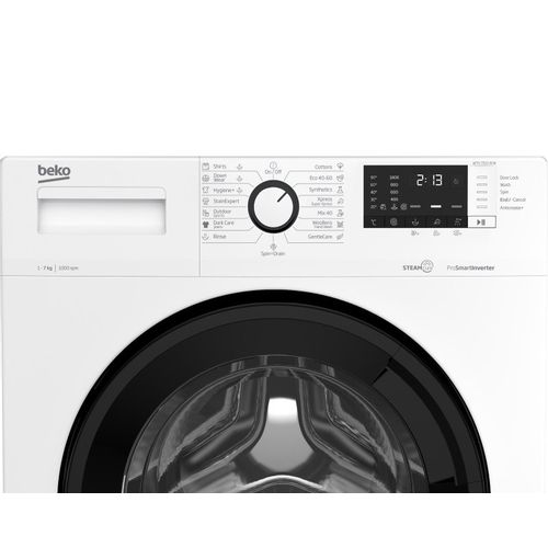 Beko WTV 7522 XCW Veš mašina, 7 kg, 1000 rpm, ProSmart Inverter, Dubina 49 cm slika 4