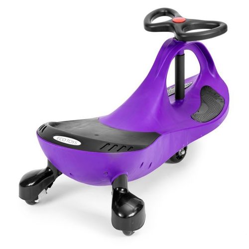 Ecotoys Wiggle Guralica Za Decu Led Točkovi Purple slika 2