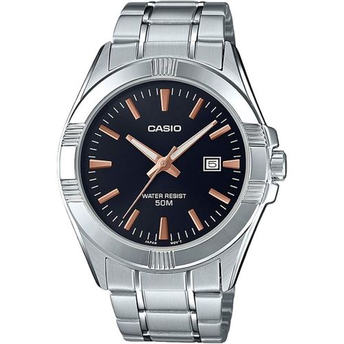 Muški sat Casio COLLECTION Crna Srebrna (Ø 43,5 mm) slika 1