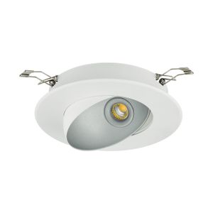 Eglo ugradbena rasvjeta ronzano 1 led 5w 3000k 480lm bijelo, srebrno o165mm