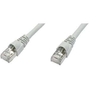 Telegärtner L00005A0051 RJ45 mrežni kabel, Patch kabel cat 6a S/FTP 10.00 m bijela vatrostalan, sa zaštitom za nosić, vatrostalan, bez halogena, UL certificiran 1 St.