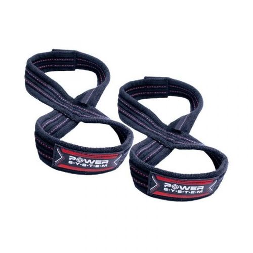 PS Lifting Straps Figure 8 - black/red - L/XL slika 1