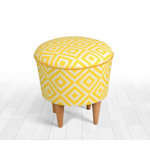 Sun - Yellow Pouffe u žutoj boji slika 4