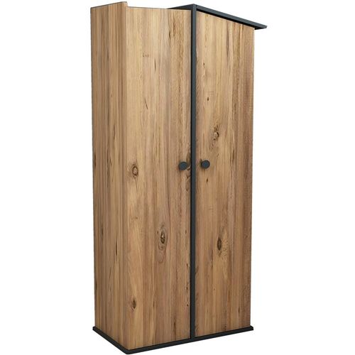 Woody Fashion Garderoba, Valerin - Atlantic Pine, Anthracite slika 4