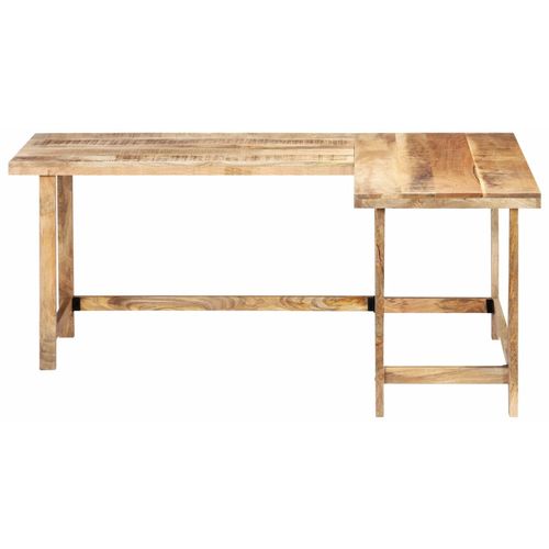 Radni stol od masivnog drva manga 180 x 120 x 76 cm slika 17
