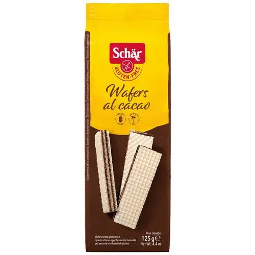 Dr. Schar bezglutenski keks wafers al cacao 125g slika 1