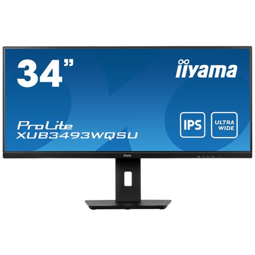 IIYAMA Monitor XUB3493WQSU-B5 34” IPS 3440 x 1440 @75Hz 21:9, 400 cd/m², 4ms slika 2