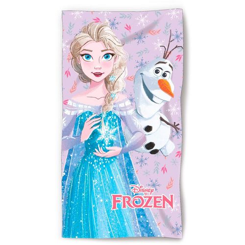 Disney Frozen Elsa & Olaf microfibre beach towel slika 1