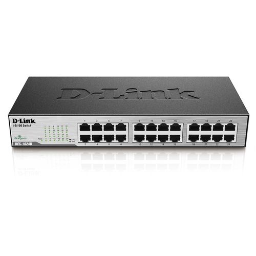 Switch DLINK 24-port Fast Eth Unmnged Desktop slika 1