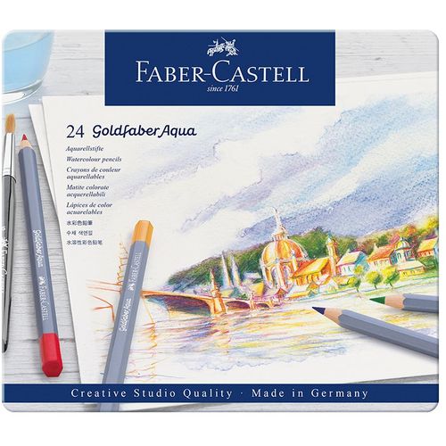 Drvene bojice Faber Castell goldfaber Aqua 1/24 114624 slika 1