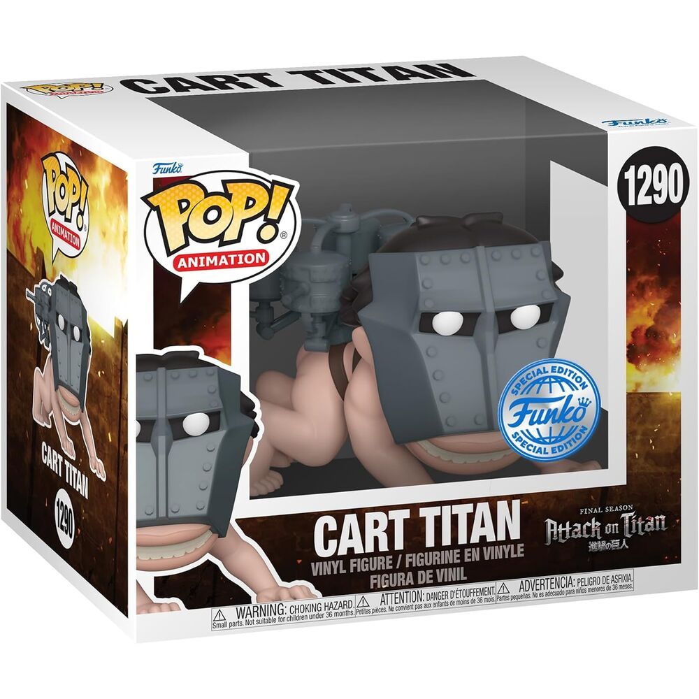POP figura Super Attack On Titan Cart Titan Ekskluzivna slika 5