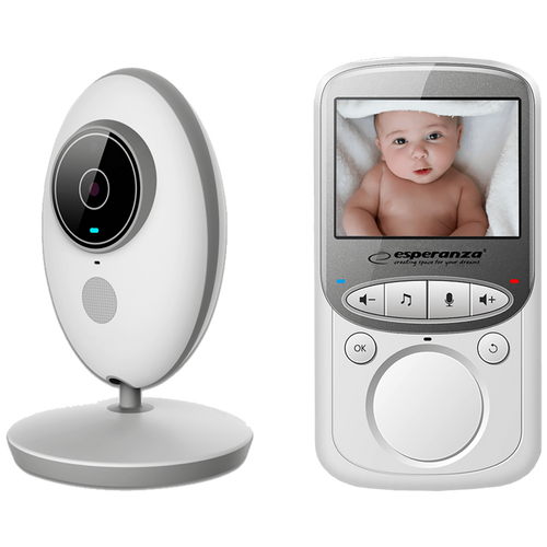 Esperanza baby monitor, 2.4" LCD, LED indikator, 2.4 GHz - EHM003 slika 1