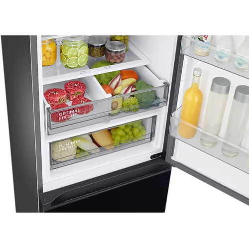 Samsung RB38C7B5C22/EF Bespoke frižider sa zamrzivačem dole, AI Energy Mode, NoFrost, Visina 203 cm, Crna boja slika 7