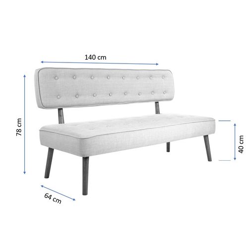 Westwood Loveseat - Dvoseda u Indigo Plavoj Boji slika 7