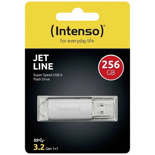 Intenso 256GB Jet Line USB 3.2 memorijski stick - siva slika 4