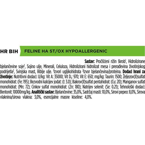 PRO PLAN VETERINARY DIETS HA Hypoallergenic, kod intolerancije na hranu, 4x1,3kg slika 3