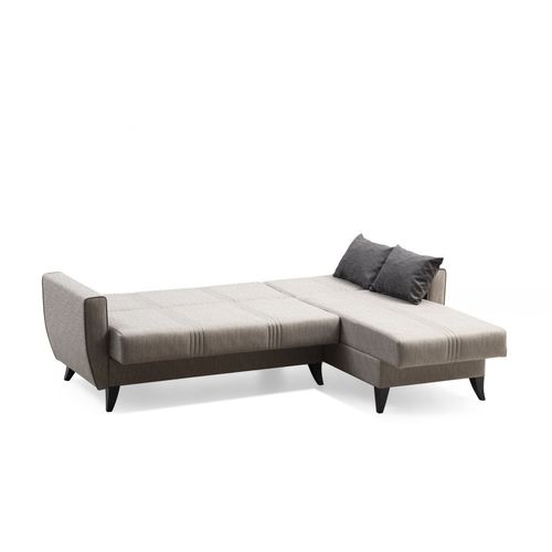 Zaden L - Light Grey Light Grey Sofa Set slika 6