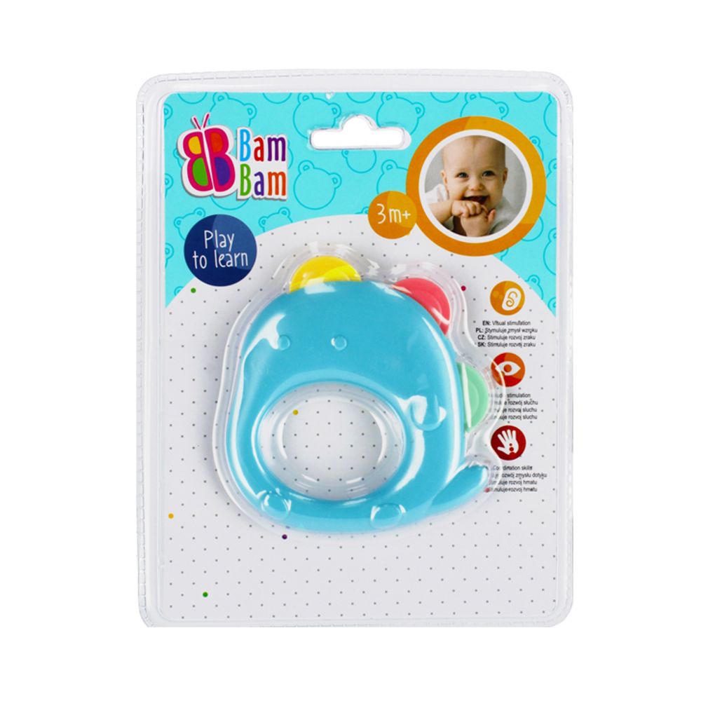 BamBam Zvečka sa glodalicom Slon 475312 slika 1