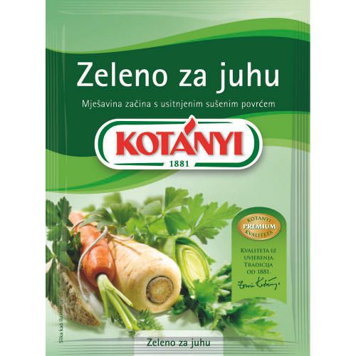 Kotányi Zeleno za juhu 18g slika 1