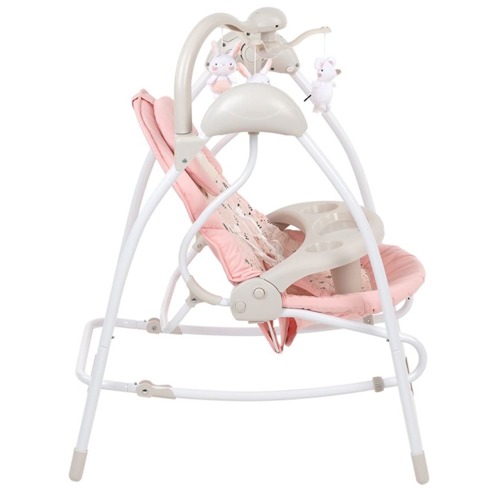 Kikka Boo Električna ljuljačka Mia Stella 2U1, Pink slika 3