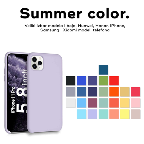 Torbica Summer color za iPhone 11 Pro Max 6.5 tamno ljubicasta slika 2