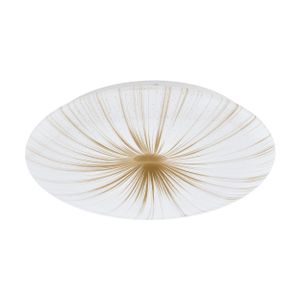 Eglo plafonjera 'NIEVES 1', LED, 19,5W, promjer 410mm, bijela/zlatna