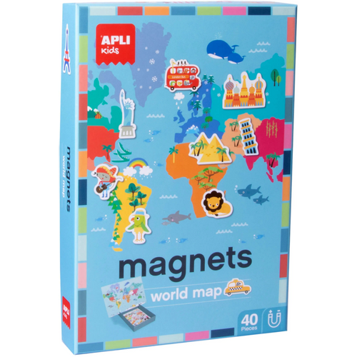 APLI kids Igra sa magnetima - Mapa sveta slika 1