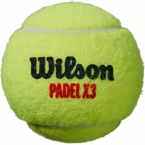 Wilson x3 pack padel ball wr8900801001 slika 2