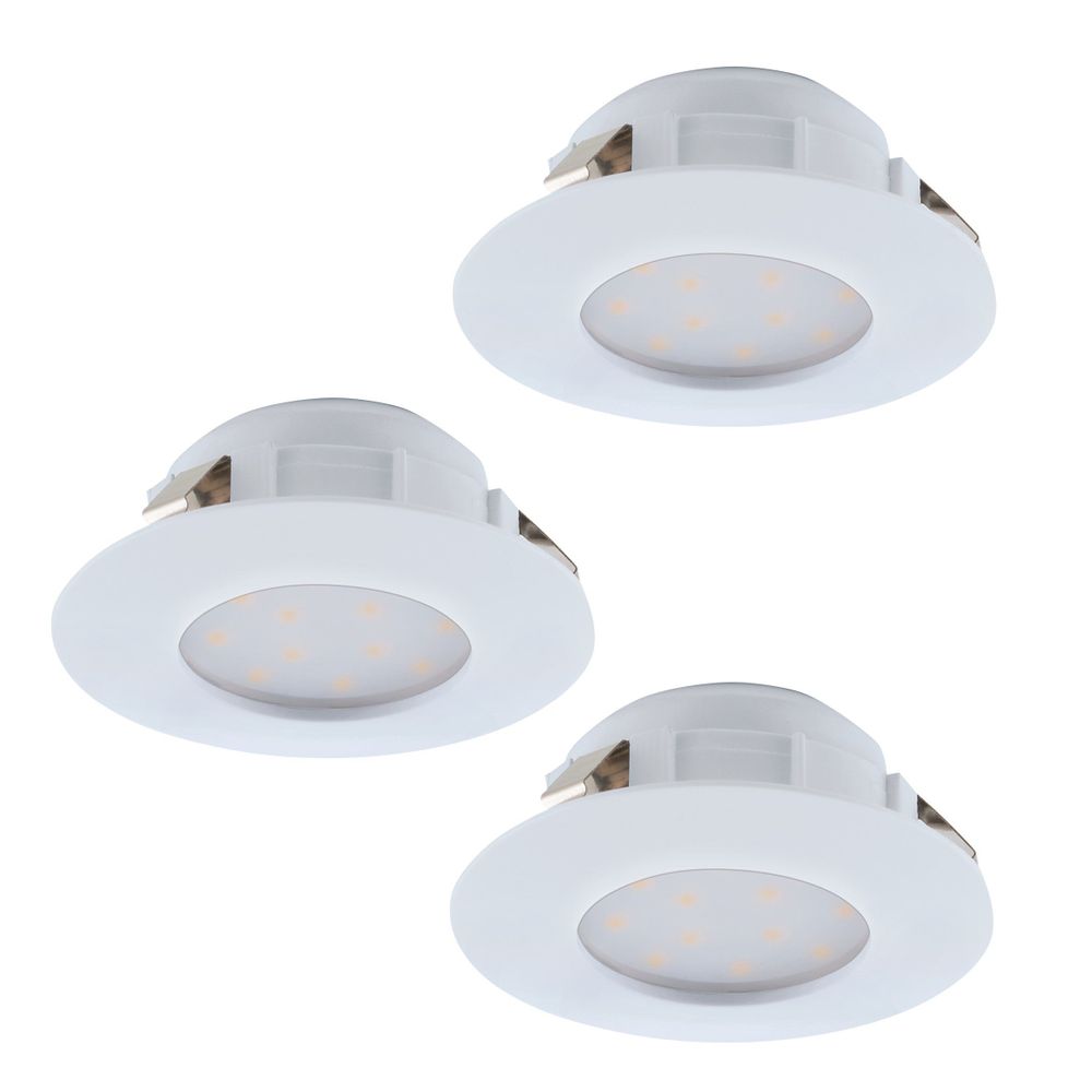 PINEDA Ugradbeno svjetlo - Set 3XLED reflektora Ø78 mm, bijelo slika 1