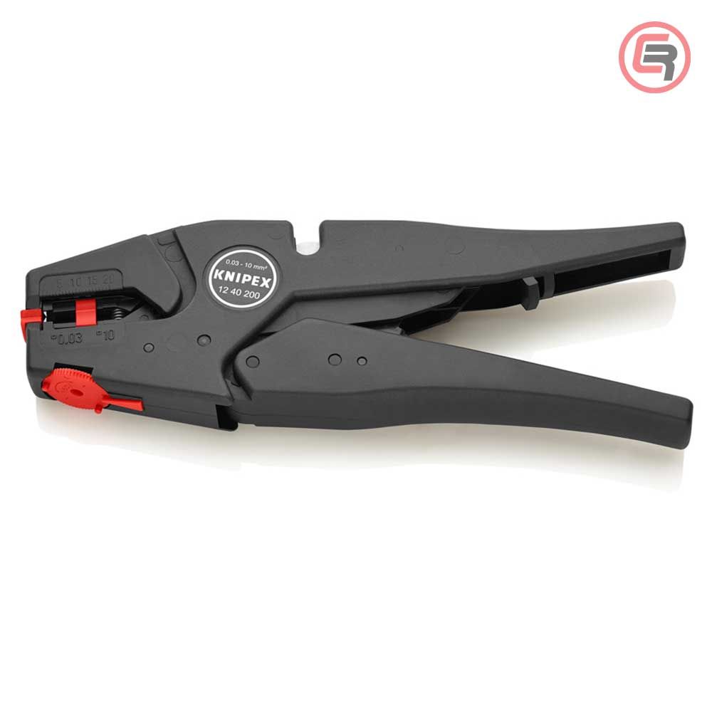 Knipex Kliješta Za Skidanje Izolacije 0,03 - 10,0 mm2 Automatska - 12 40 200 slika 1