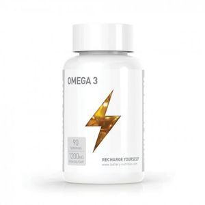 Battery Nutrition Omega 3, 90 kaps