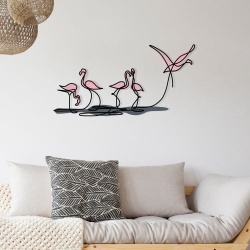 Wallity Metalna zidna dekoracija Flamingo M slika 2