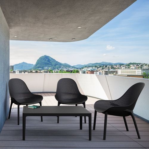 Dizajnerska lounge stolica — CONTRACT Sky slika 8