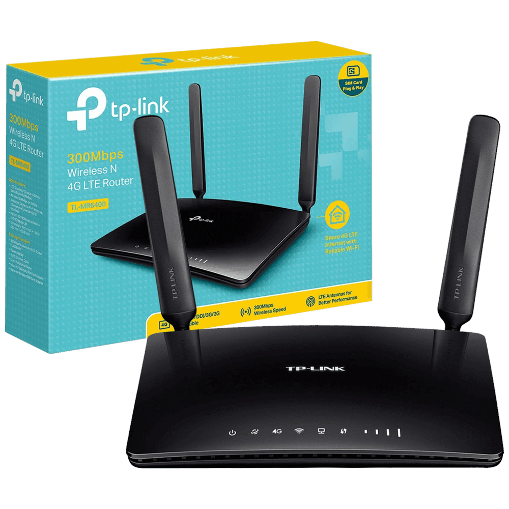 TP-LINK 3G/4G LTE Wireless N Router TL-MR6400 slika 1