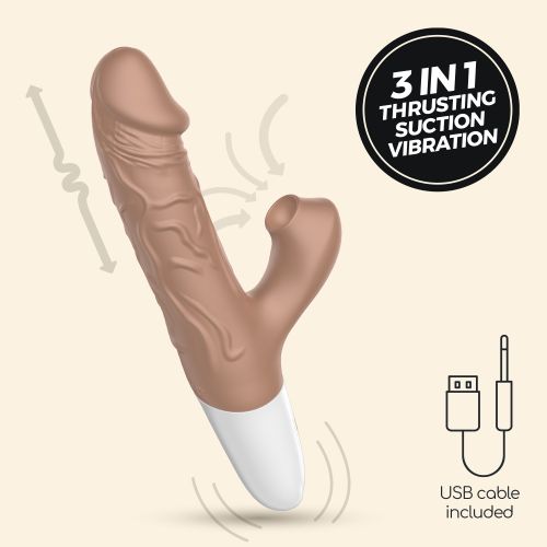 CRUSHIOUS THRUSTING REALISTIC VIBRATOR EL MATADOR slika 12