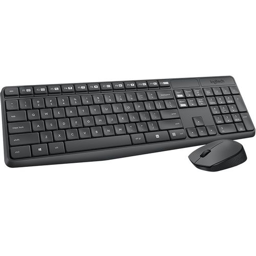 Logitech MK235 Wireless Desktop USB Gray US slika 1