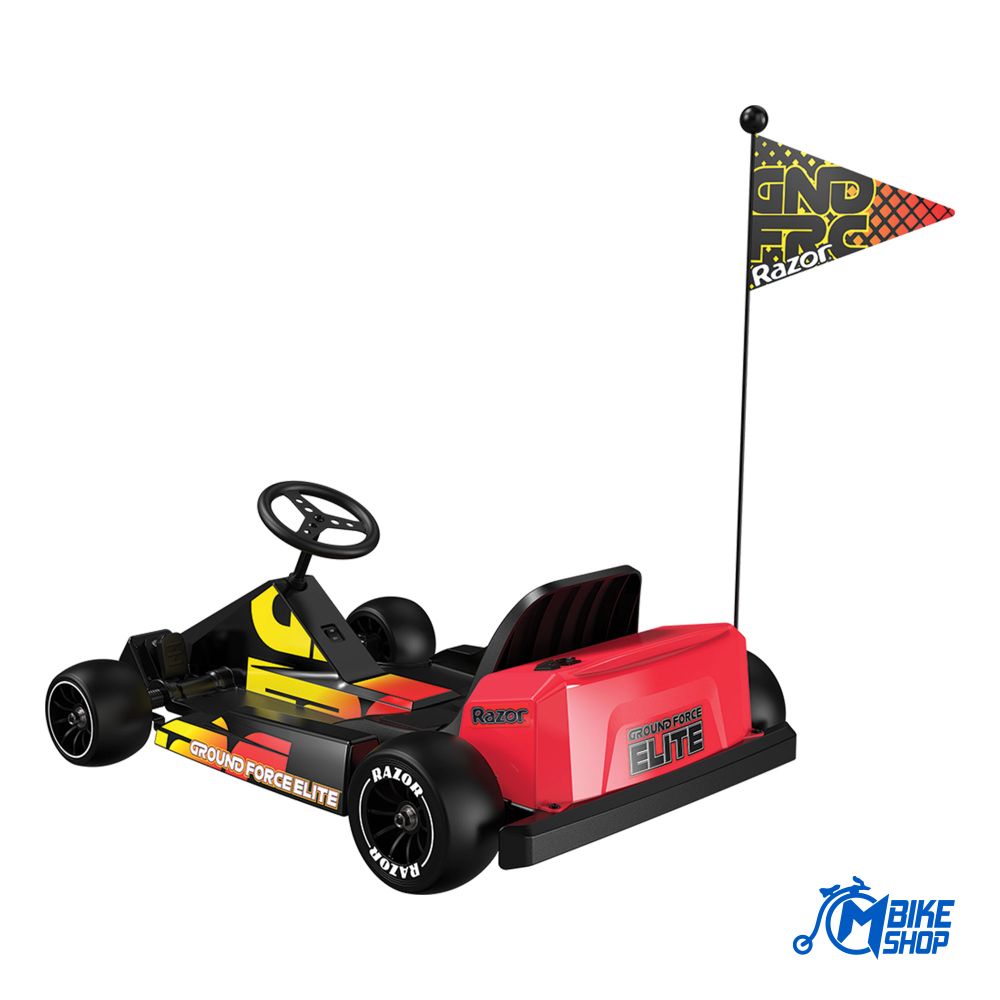 Razor Električno karting vozilo Kids Ground Force Elite Black/Red slika 2