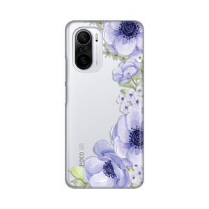 Torbica Silikonska Print Skin za Xiaomi Poco F3/Mi 11i Blue Roses