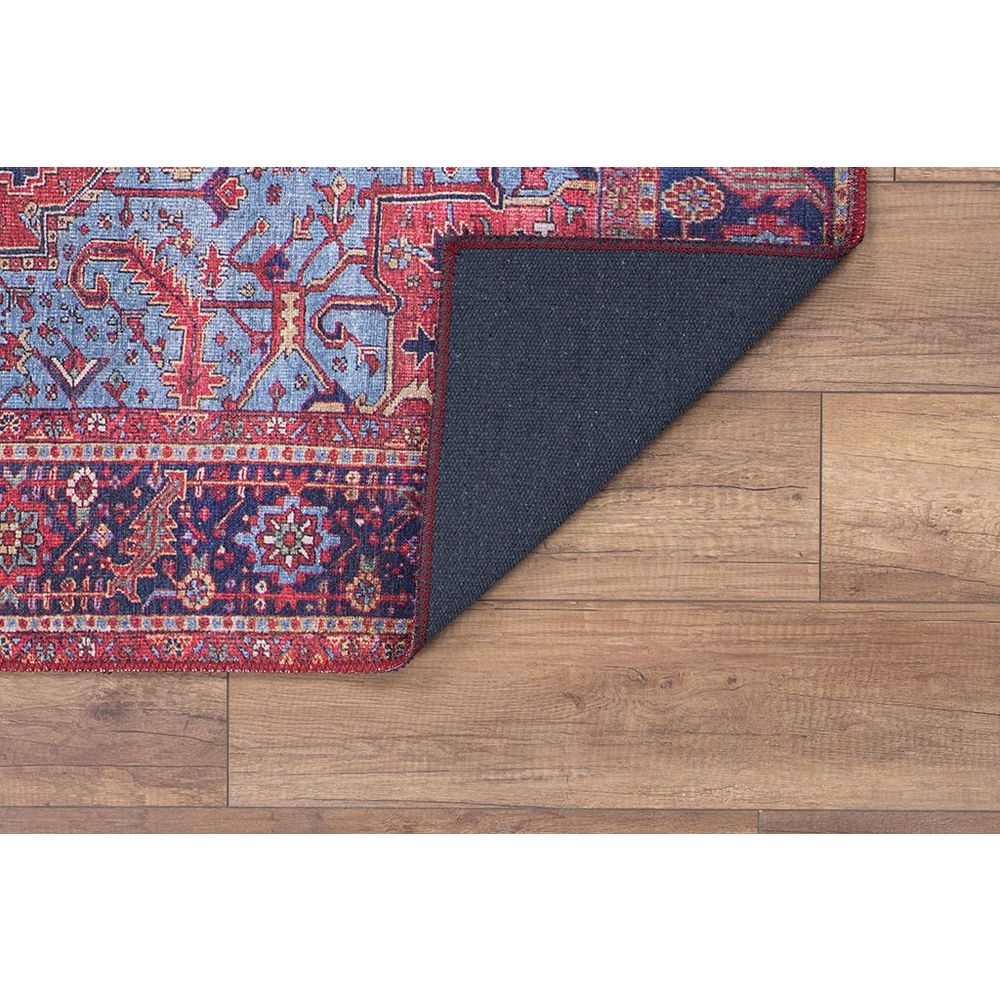 TANKI Tepih Blues Chenille - Claret Red AL 162 Multicolor (150 x 230 cm) slika 4