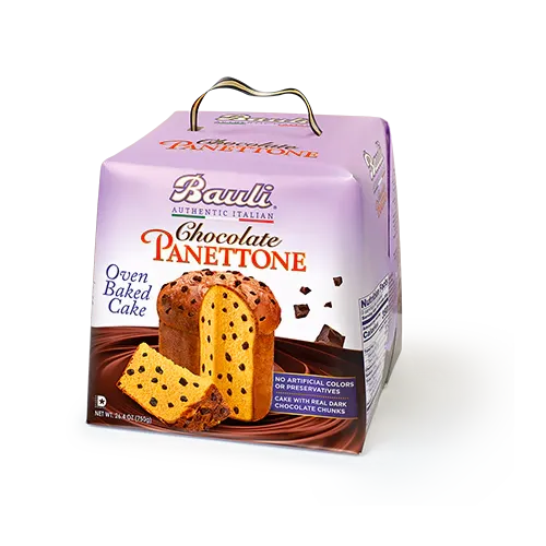 Bauli Panettone s komadićima čokolade 750g slika 1