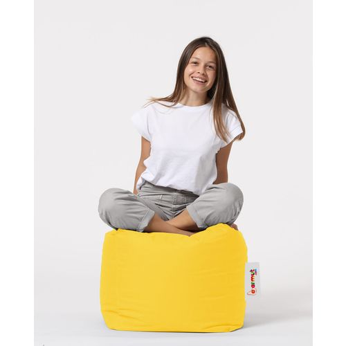 Atelier Del Sofa Vrtni tabure, Square Pouf - Yellow slika 2