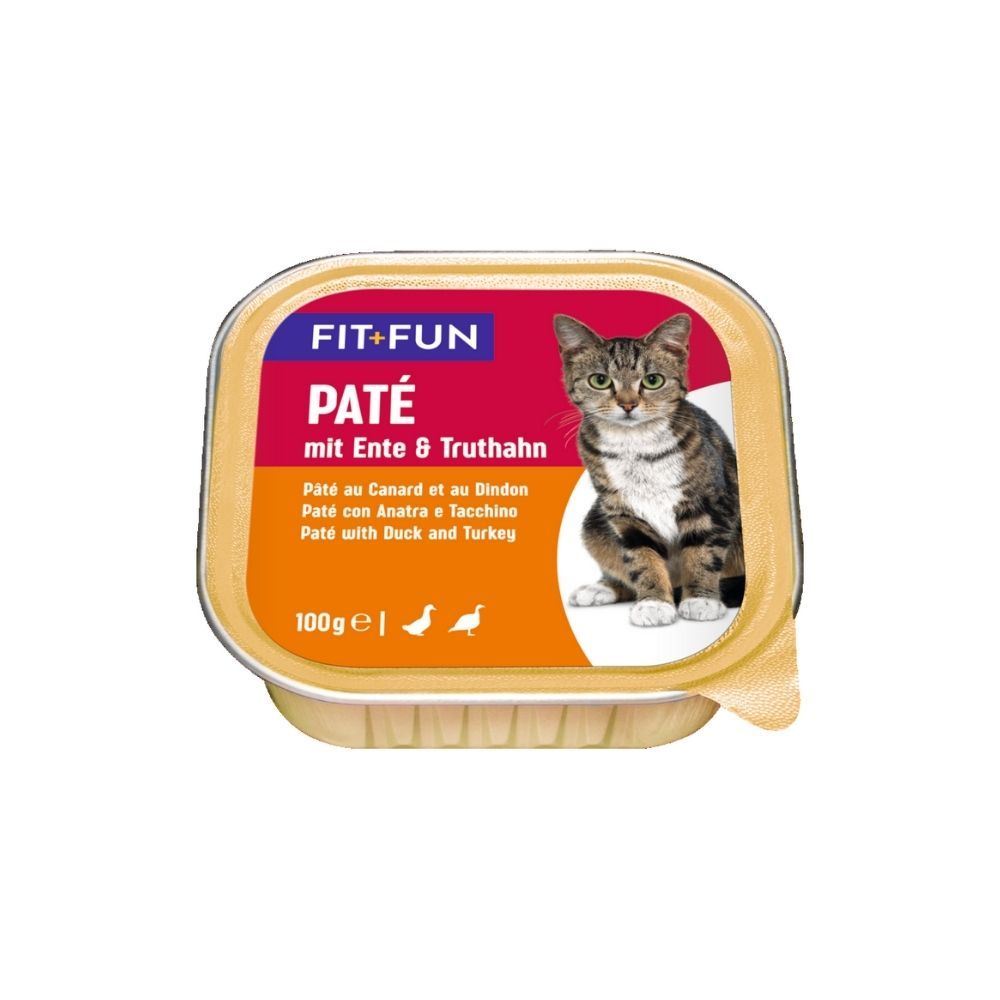 FIT+FUN Pate pačetina i puretina 100 g ALU-pak slika 1