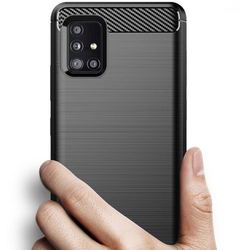 Carbon case fleksibilna maskica za Samsung Galaxy A71 5G slika 3