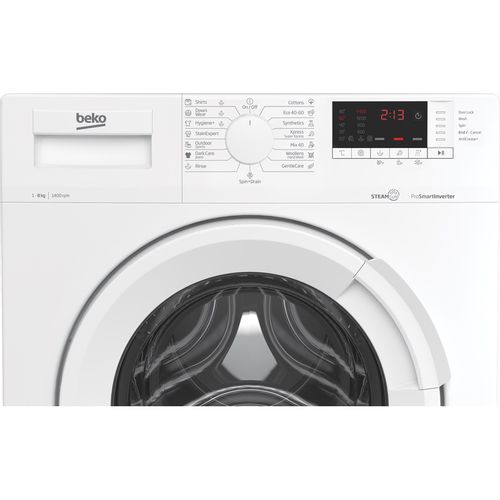 Beko WUE8726XST Veš mašina 8 kg, 1400 rpm, ProSmart Inverter, Dubina 55 cm slika 5