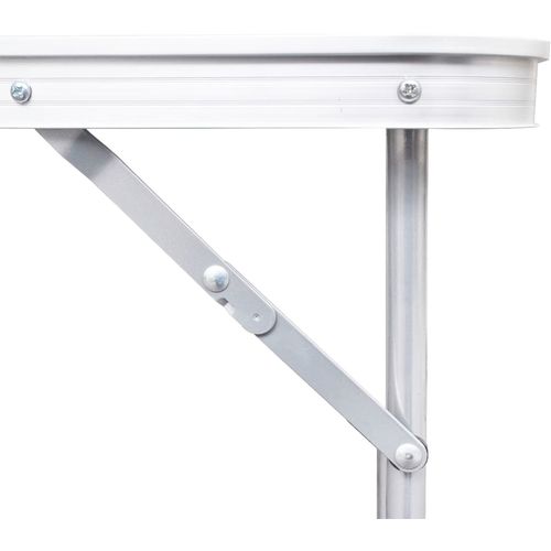 Sklopivi stol za kampiranje prilagodive visine metalni okvir slika 29