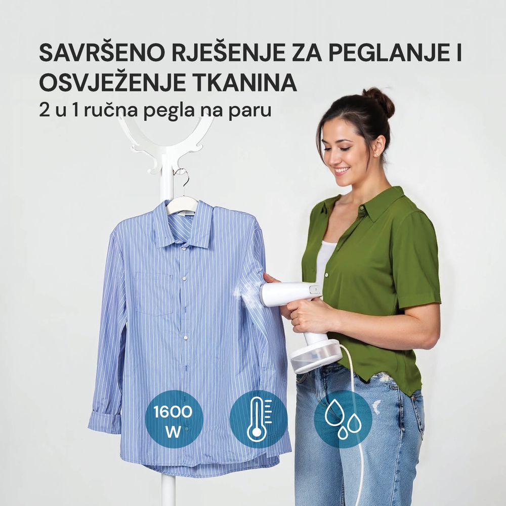 Vitapur vertikalna pegla za odeću, na paru - HouseCare slika 4