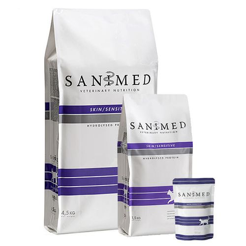 Sanimed Cat Skin Sensitive 4,5 kg slika 1