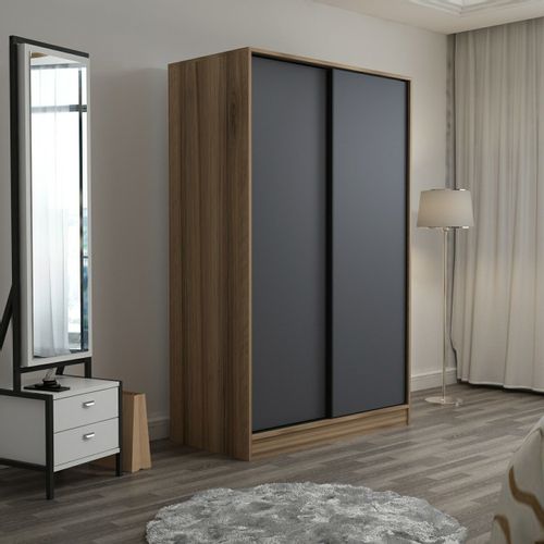 Woody Fashion Garderoba, Kale Anthracite Oak - 2317 slika 3