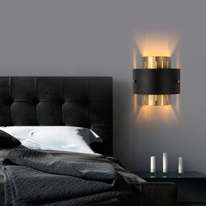 Zidna Lampa Noctra - 15351, boje: Zlatna, Crna